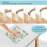 Vista 15 de Juego de 6 paños de cocina reutilizables súper absorbentes para lavar platos, autos y hogar, lavables a máquina