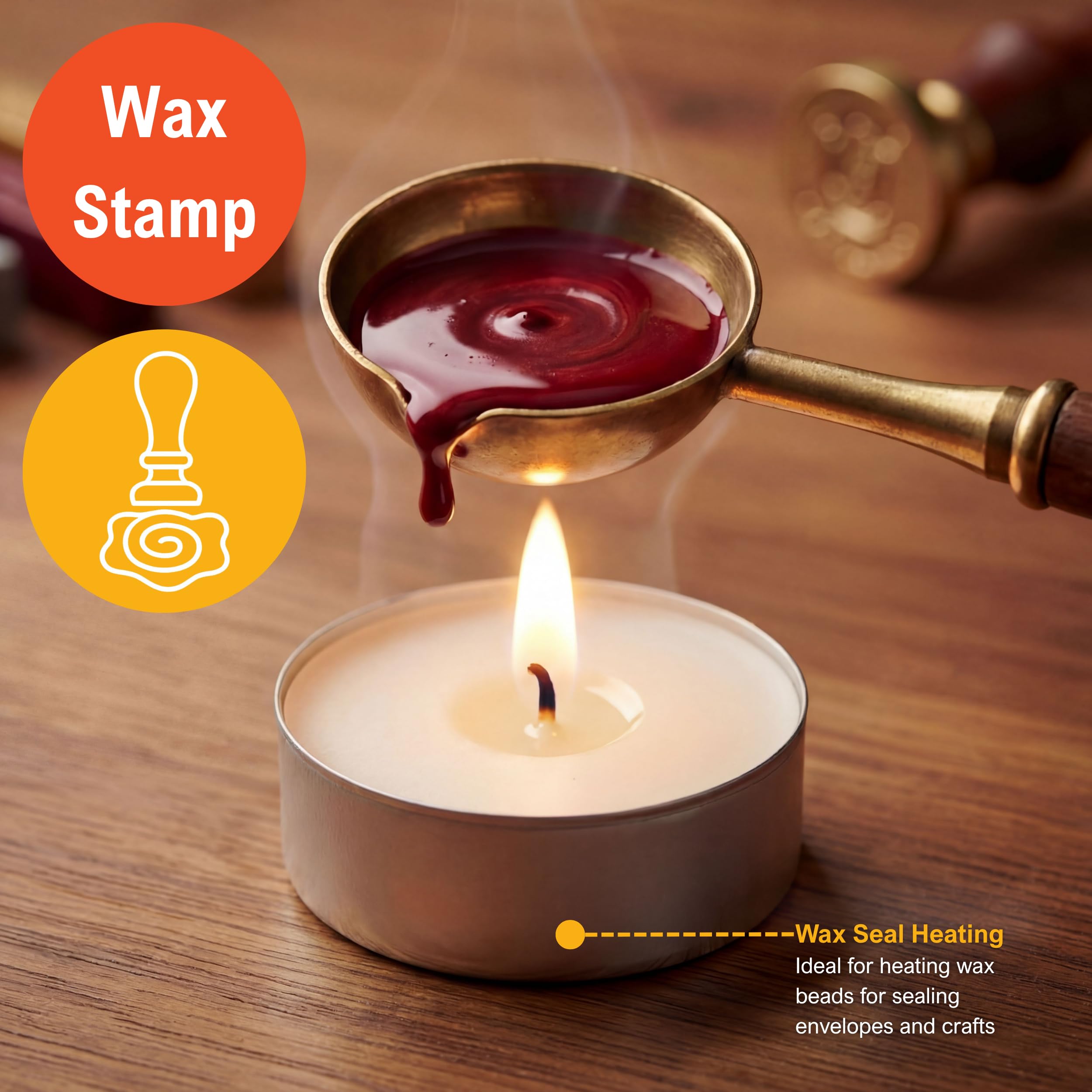 PAMI Premium Teelichte, langanhaltende Teelichter, 100 Stück, geruchlose Teelichter mit 2,5 Stunden Brenndauer, Paraffin-Teelichter mit schöner Flamme, runde Kerzen, perfekt für Votivkerzenhalter