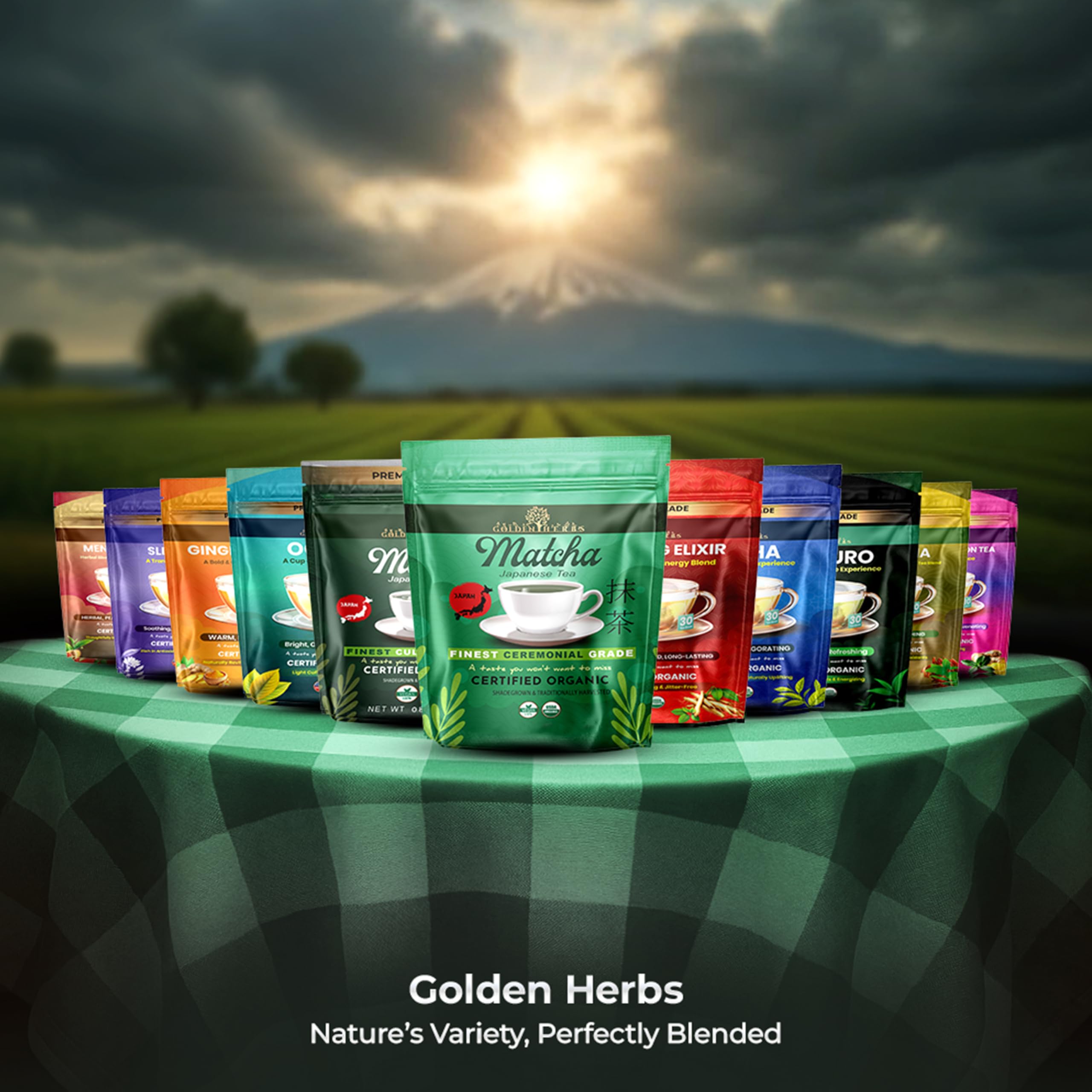 Golden Herbs Matcha Superior Ceremonial Blend Green Tea Powder from Uji Kyoto USDA Organic Gluten-Free Vegan 100 Pure — view 8