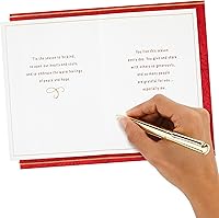 Vista 6 de Hallmark Elegante tarjeta de Navidad (Peace & Hope)