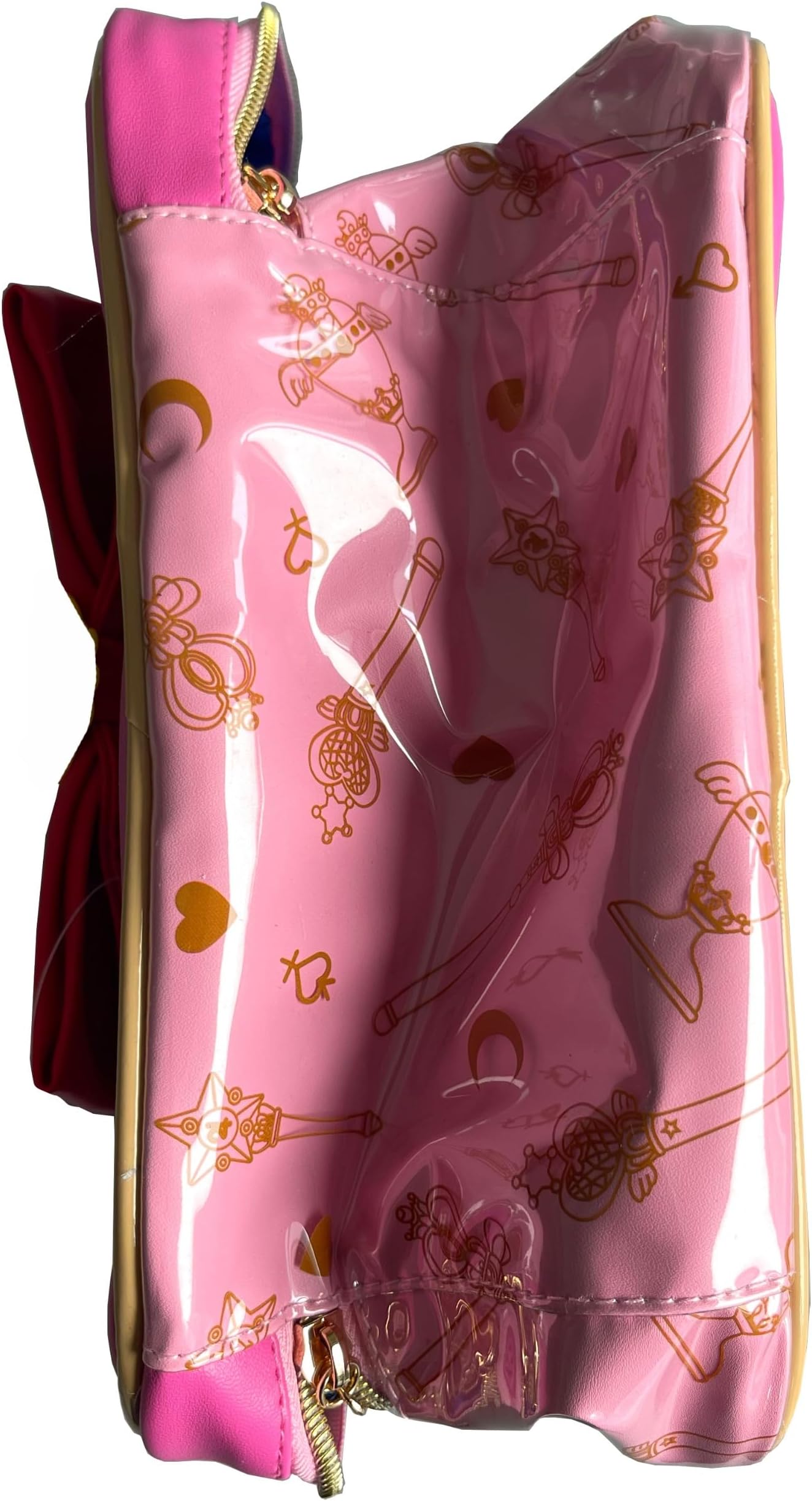 Anime Sailor Moon Cosmetic Bag for Women Waterproof Makeup Bag Travel Organizer Case Storage Bag Pink Medium