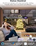 EIGHTREE Outdoor Smart Plug Waterproof IP44, Smart Outlet Plug with 2 Independently Controlled Outlets, Compatible with Alexa and Google Assistant, Voice & Remote Control, Timer&Schedule, 2.4GHz Only