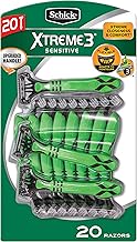 Schick Xtreme 3 Sensitive Skin Razors - Flexible Blades with Aloe Fights Razor Burn , 20 Count (Pack of 1)