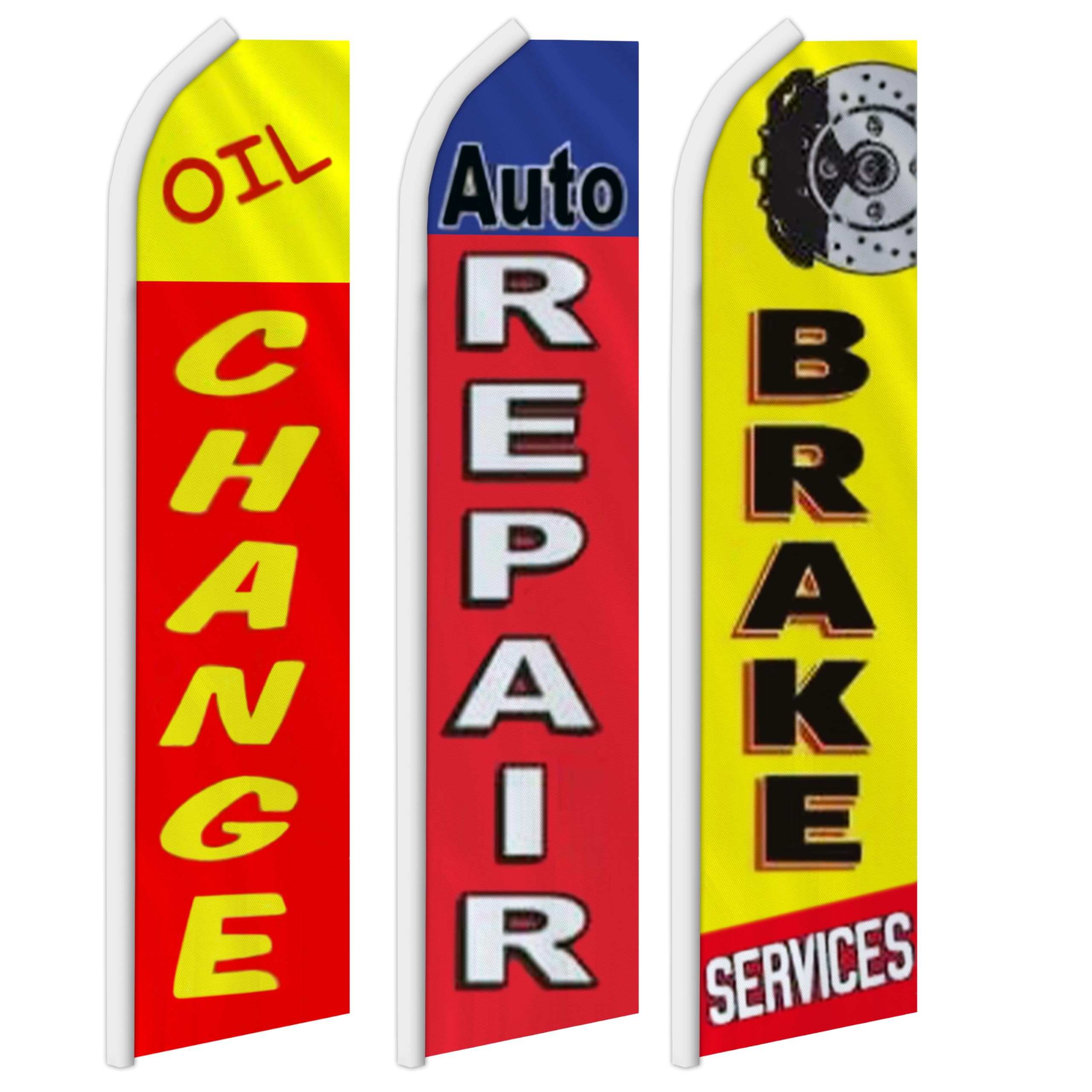 R and R Industries Oil Change Flag Pack