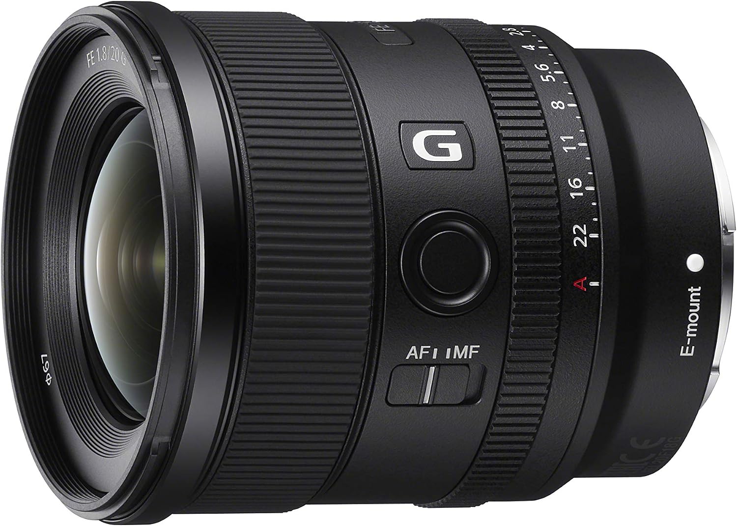 Sony FE 20mm F1.8 G Full-Frame Ultra-Wide Prime Lens