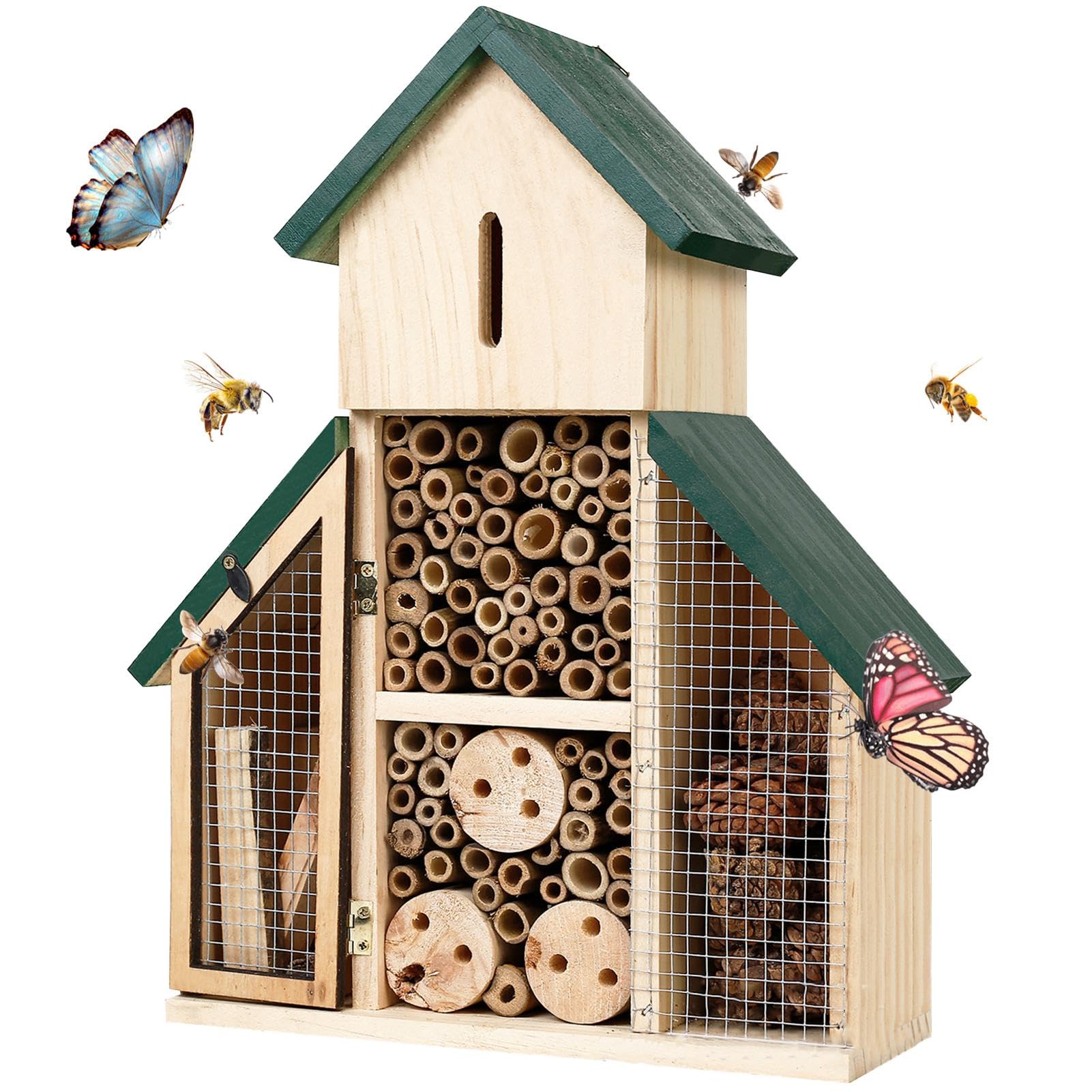 Bienenhotel, Marienkäferhaus für den Garten Hängender Marienkäferschutz aus