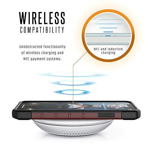 Miniatura 4 de URBAN ARMOR GEAR UAG - Funda para iPhone Xs Max pantalla de 6.5 pulgadas Pathfinder Feather-Light resistente Carmine militar probada contra caídas