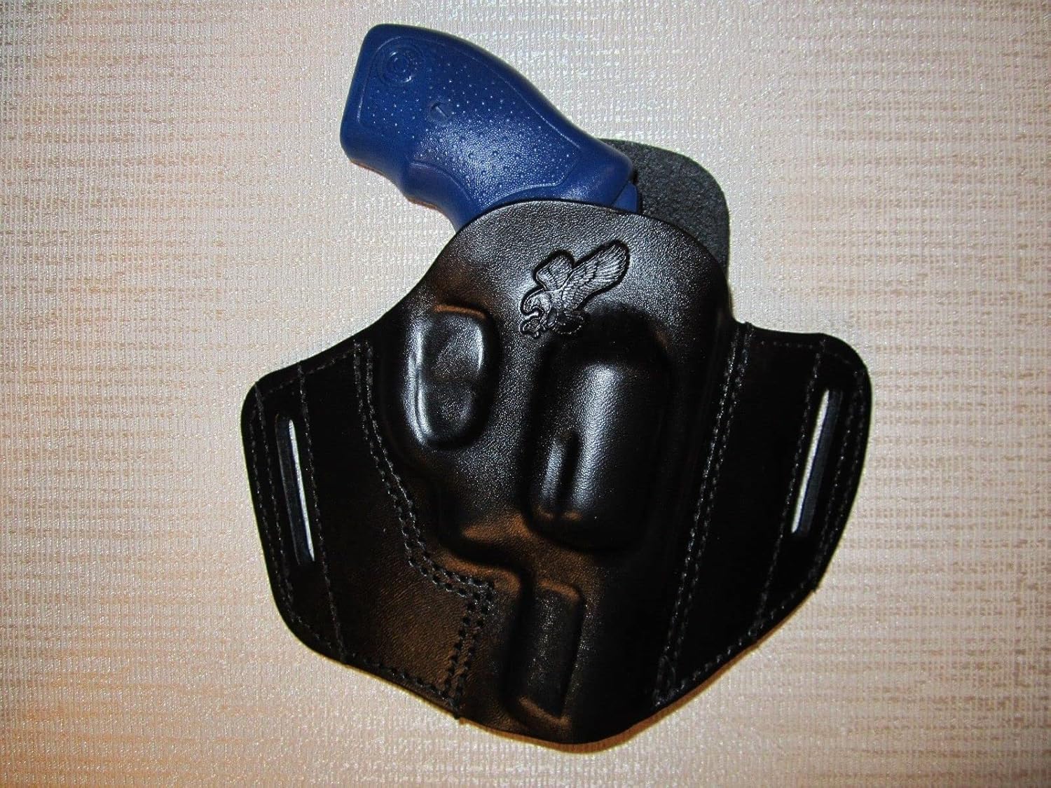 Pancake Style Owb Belt Holster, Choose Gun, & Hand Orientation (Handing:Right; for Gun Model:Glock 19;)