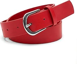 BlackButterfly Women's Genuine 100% Leather Jeans Dress Belt