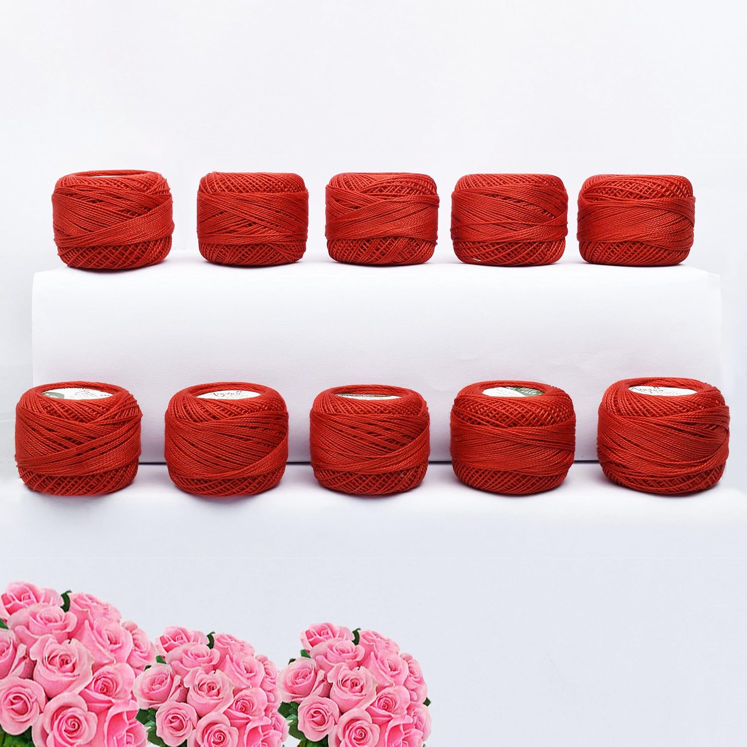 Anchor Crochet Cotton Thread Knitting Tatting Yarn Needlecraft Embroidery,10 Pcs.