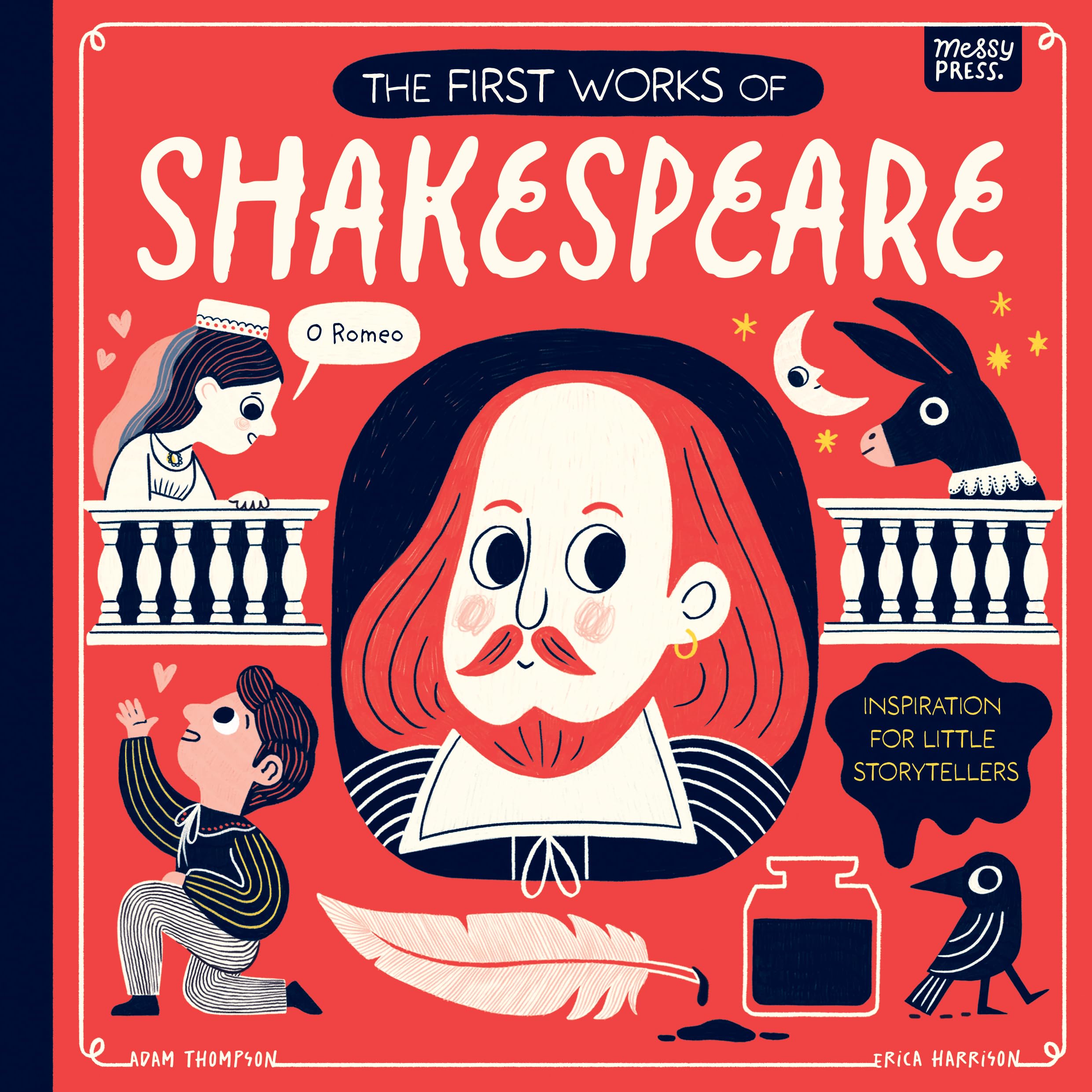 The First Works of Shakespeare - Thompson, Adam