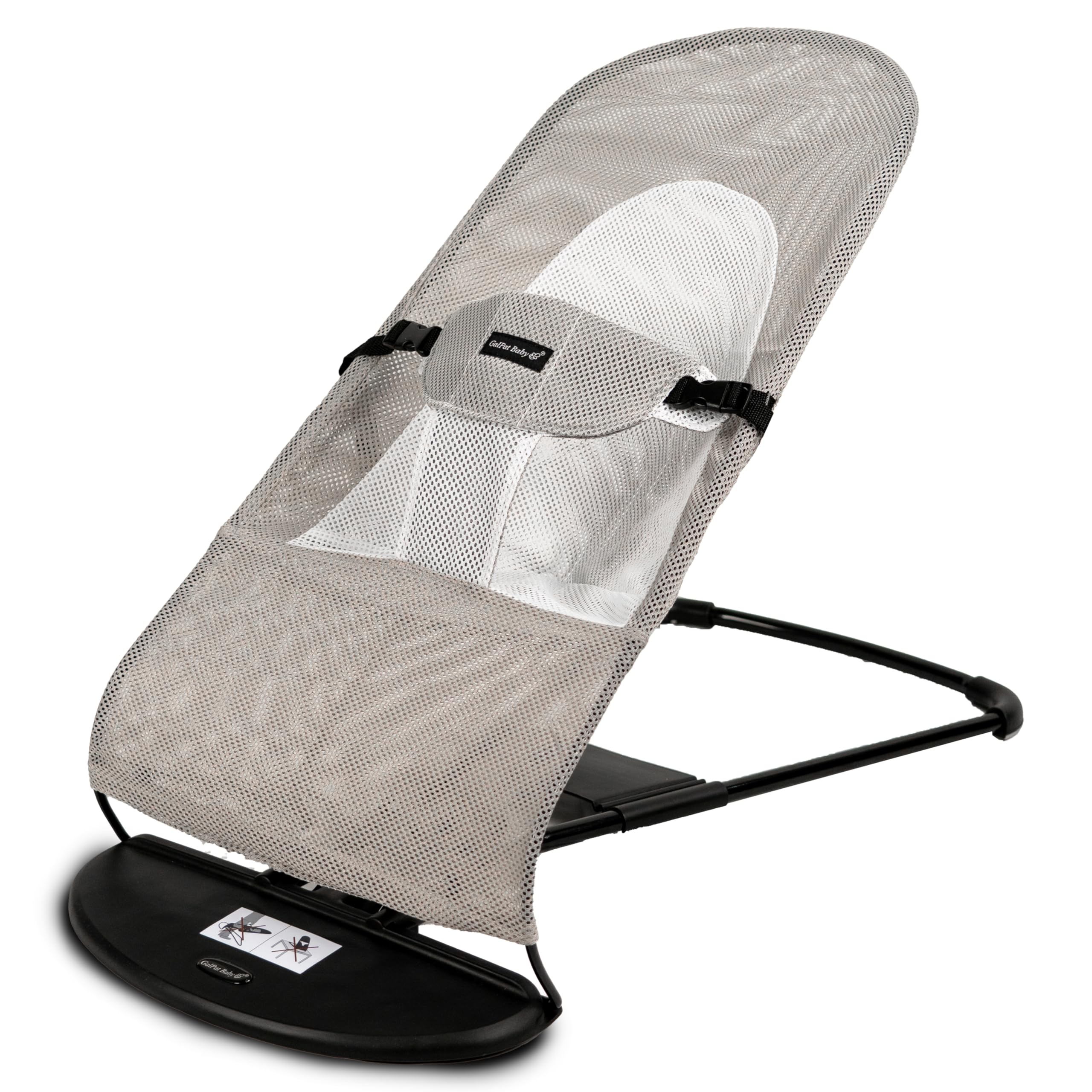 GalPat Baby Bezug für Hängematte, kompatibel mit BabyBjorn und GalPat Baby atmungsaktiv, atmungsaktiv, Grau