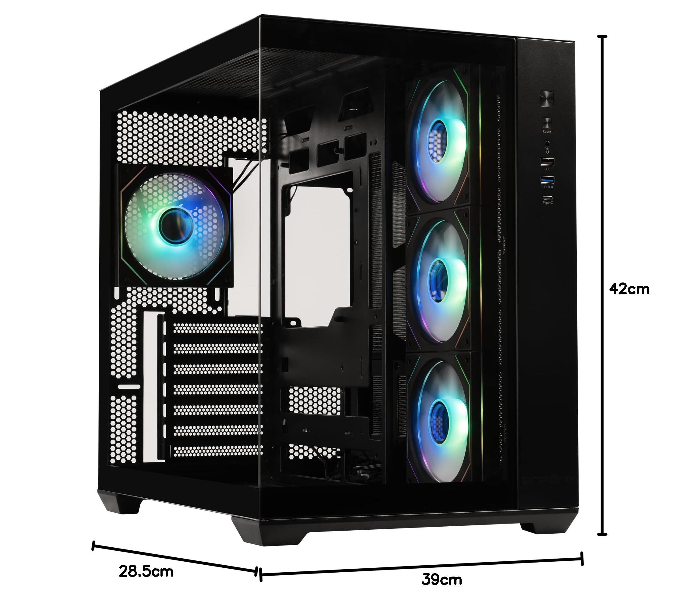 Bitfenix Cube AL118 obudowa PC (czarna)