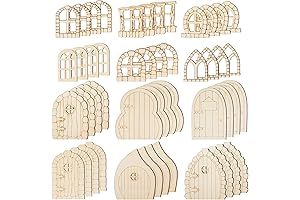 Yulejo Fairy House Doors and Windows