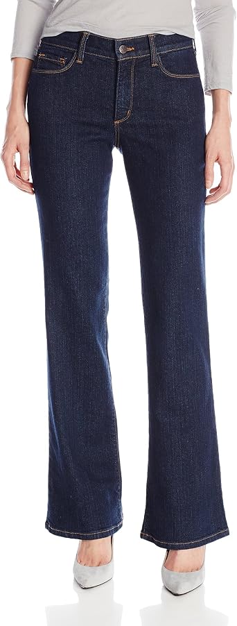Amazon.com: Not Your Daughter's Jeans Sara Boot Jean Jean, azul/negro,  Azul/Negro, 10 : Ropa, Zapatos y Joyería