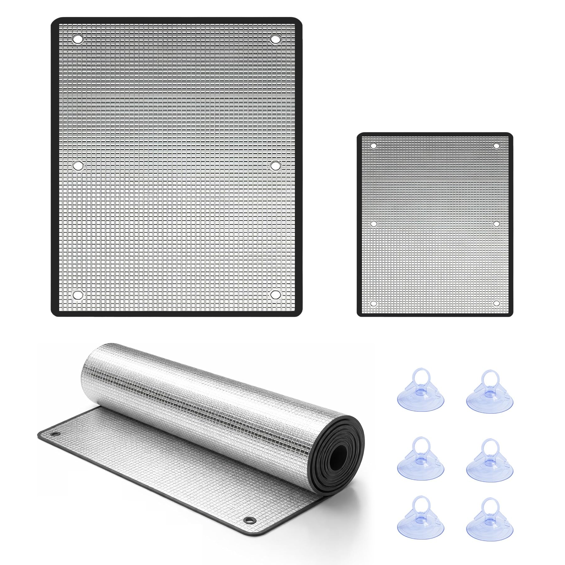 8mm Aluminium Foil Window Insulation Film, Thermal Heat Reflective Tint