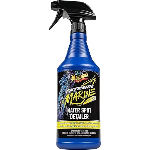 Meguiar's M180232 Extreme Marine Water Spot Detailer - 32 Oz Spray Bottle