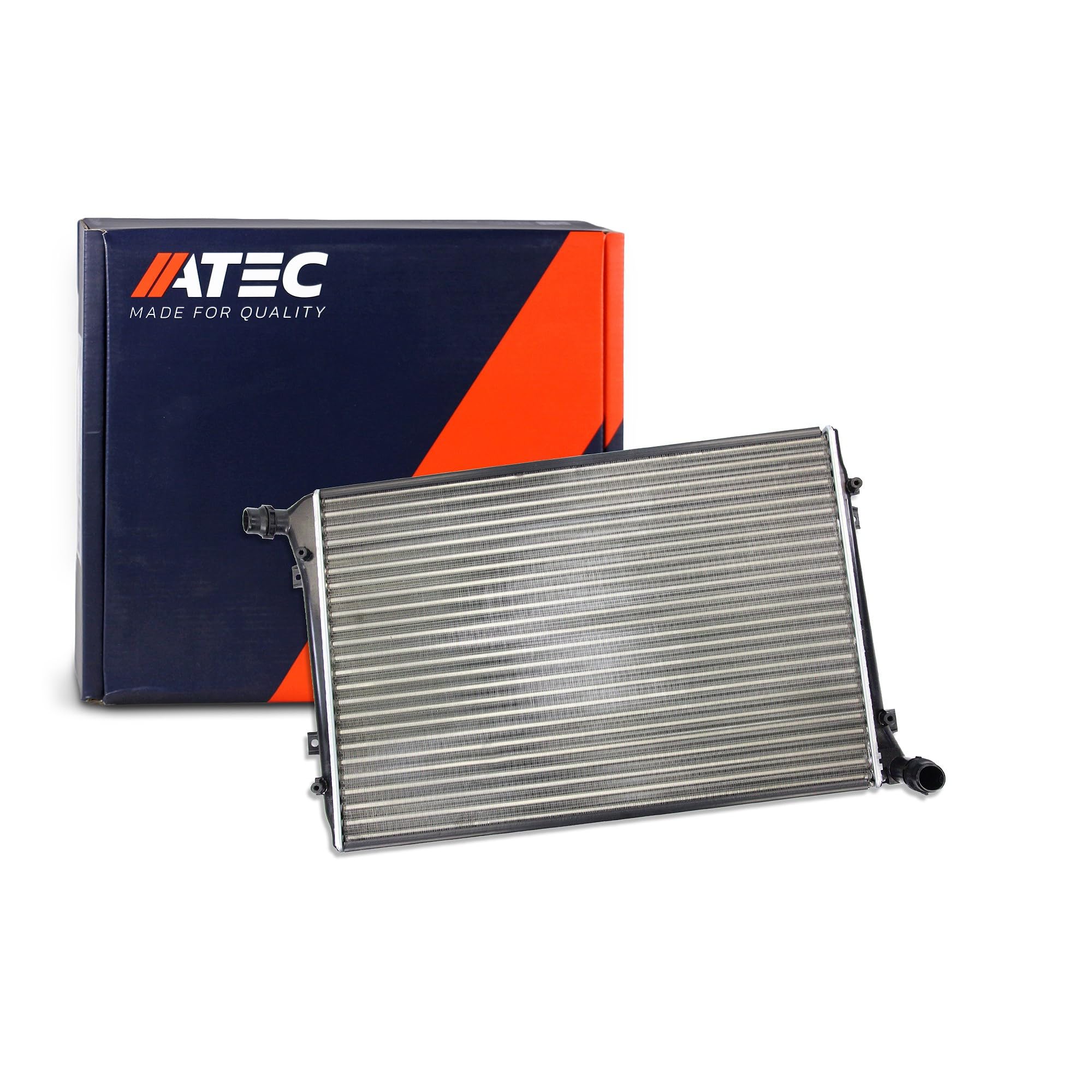 ATEC Germany 1x Radiateur moteur Radiateur à eau sans cadre