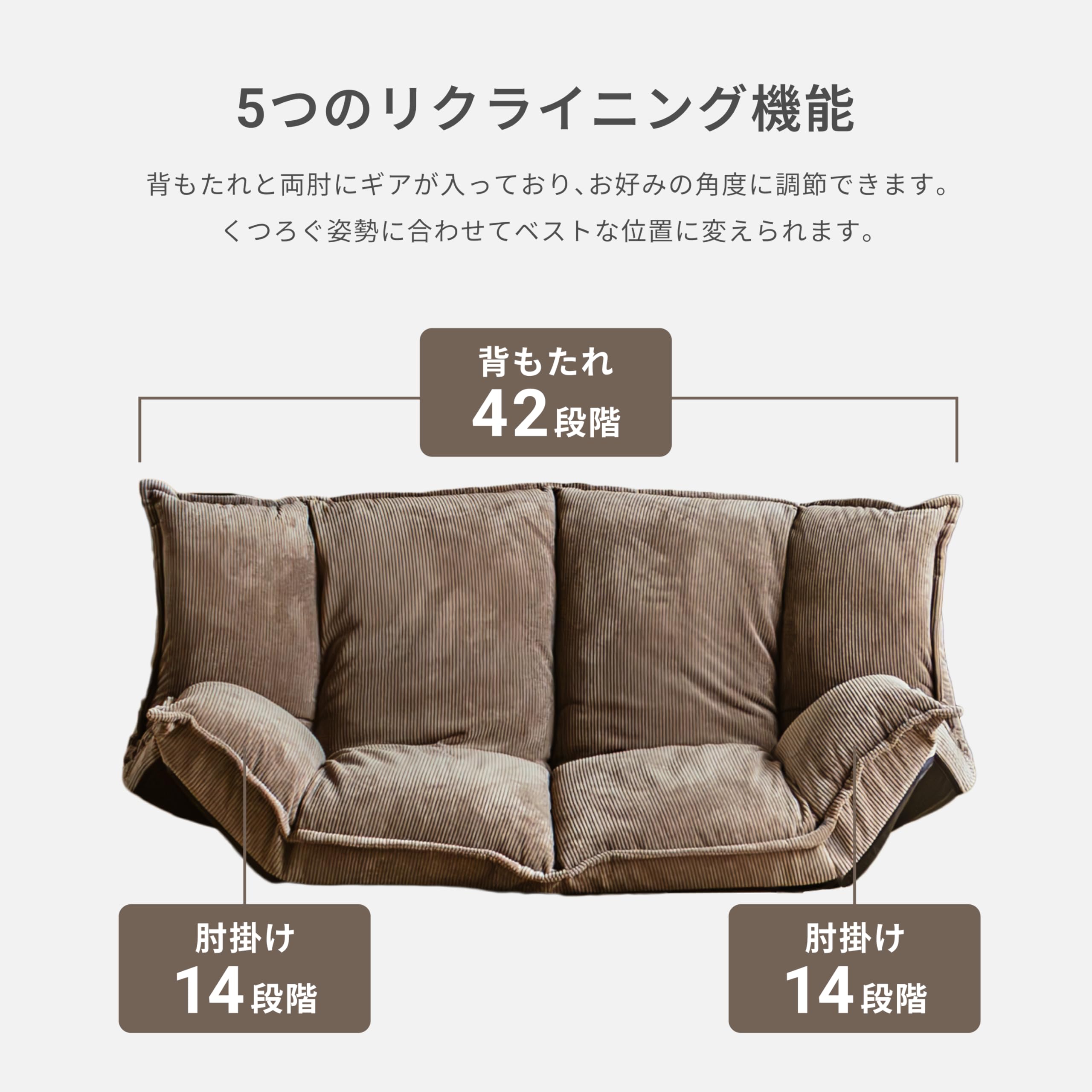 Pure Luxe ソファ フロアソファ ソファーベッド ローソファー 極厚 1 Amazon｜Pure Luxe ソファ フロアソファ ソファーベッド ローソファー
