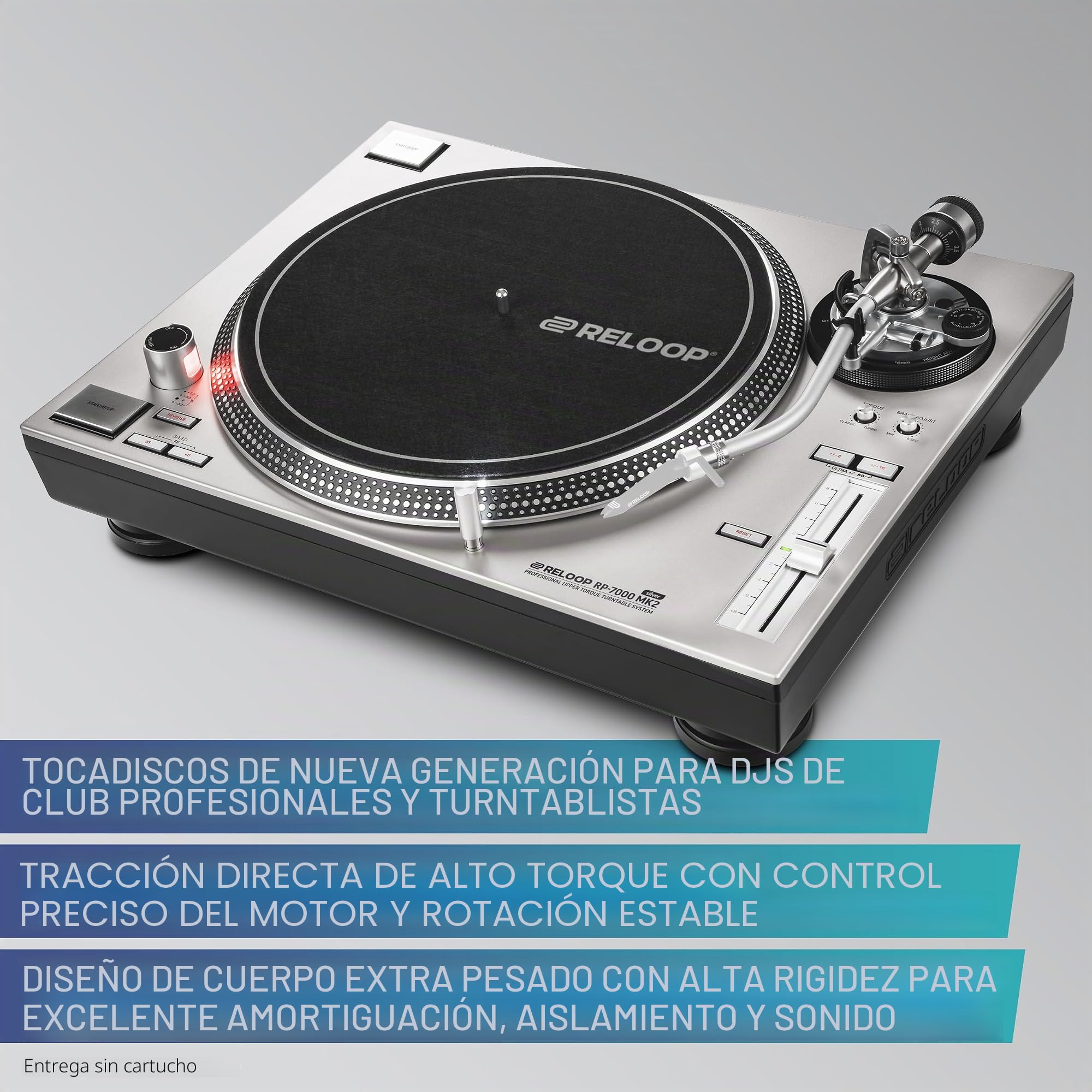 Reloop RP de 7000 MK2 Silver