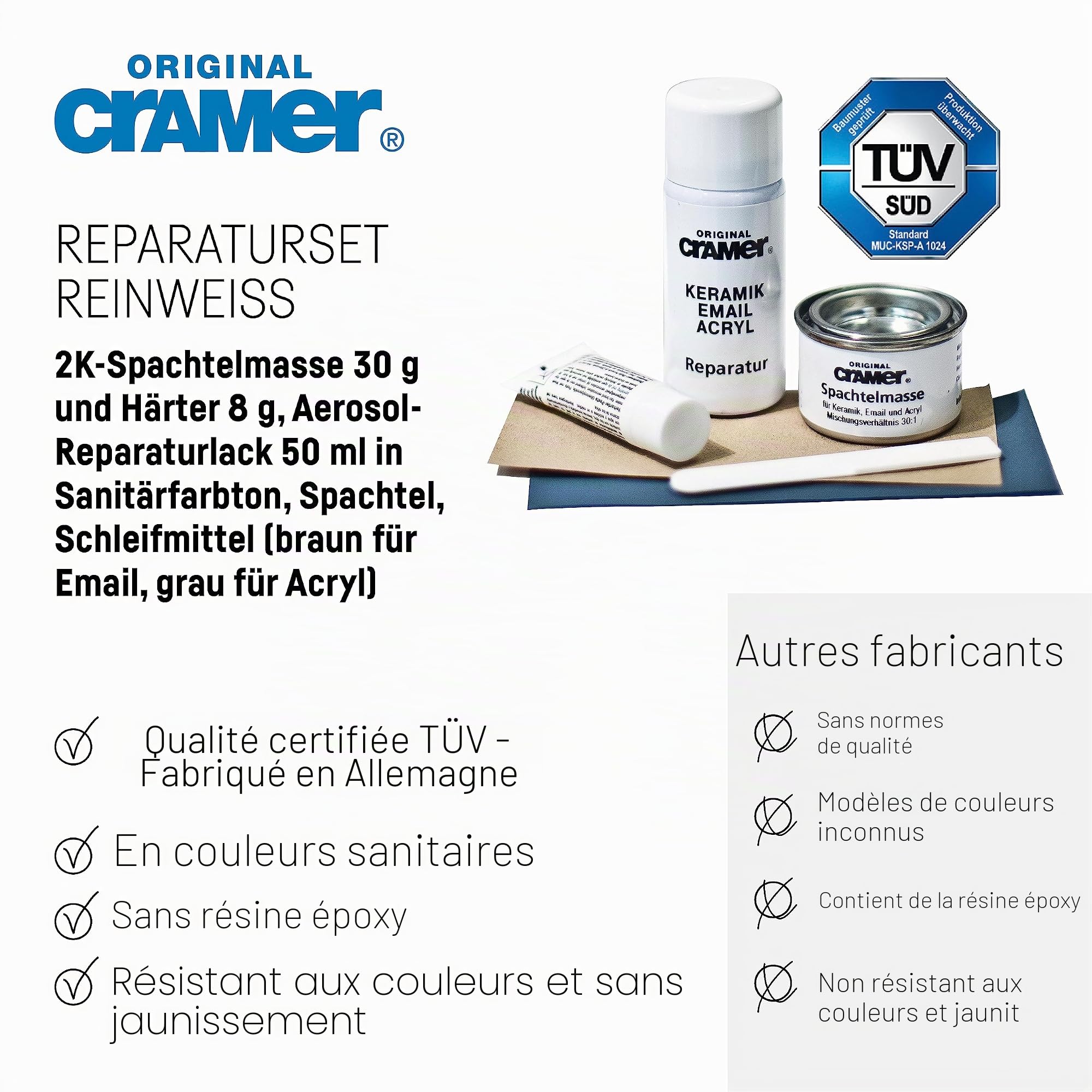 Cramer 16002 2 – Baignoire classique