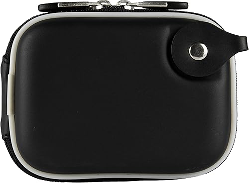 Miniatura 3 de VanGoddy Estuche rígido para cámara compacta negro mate adecuado para Canon PowerShot ELPH 350 HS, 170 is, 160, 150 is, 140 is