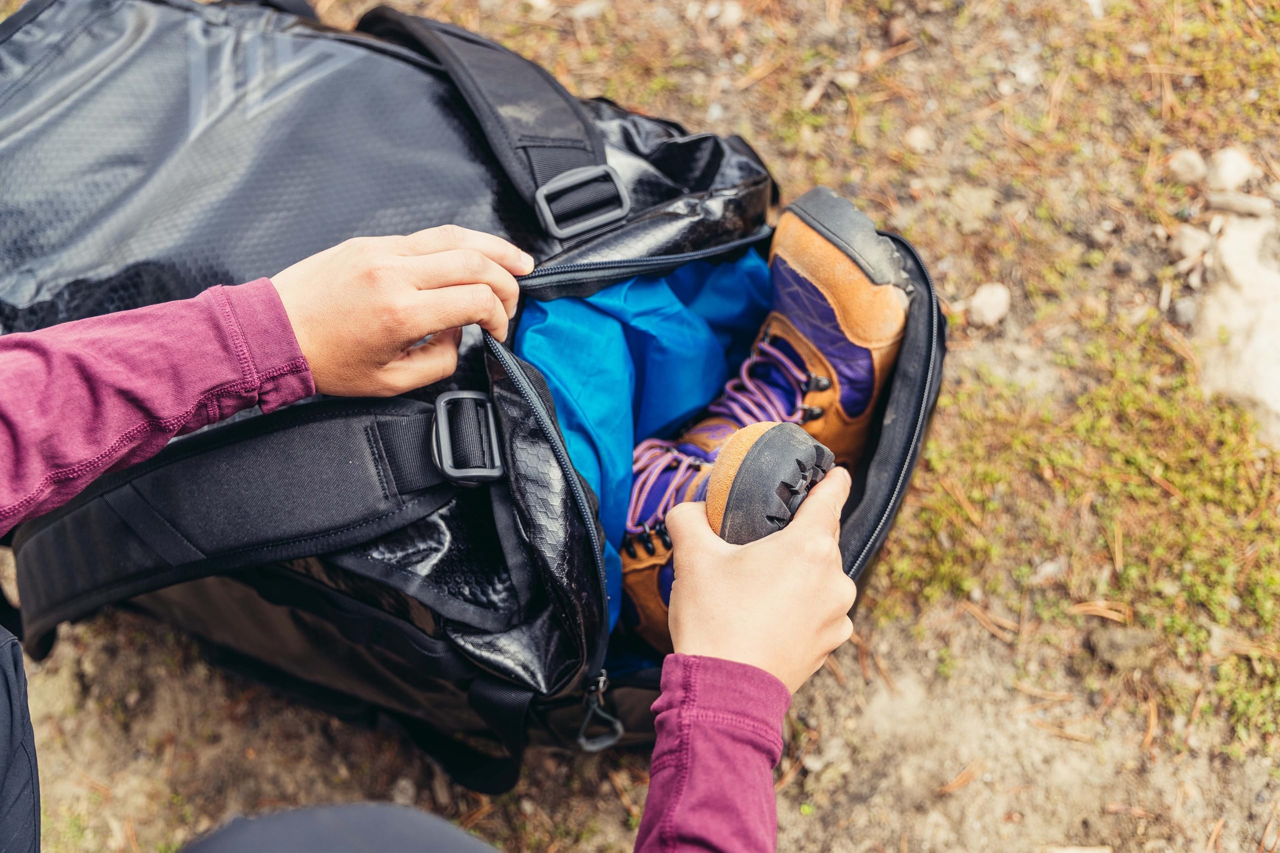 Gregory Mountain Products Alpaka torba marynarska | podróż, ekspedycja, przechowywanie | trwała konstrukcja, wodoodporna tkanina, zdejmowane paski na plecak | Bagaż na Twoje przygody