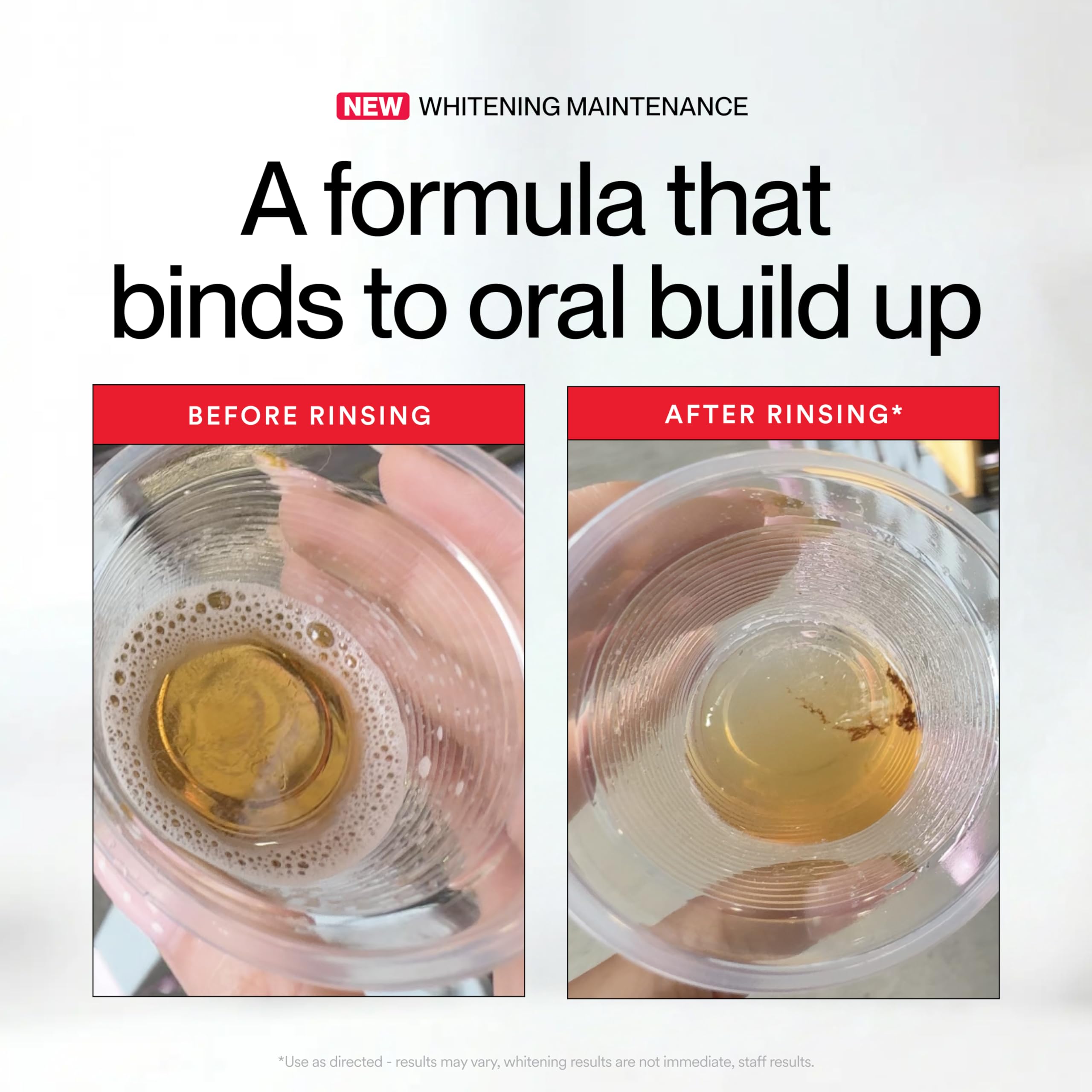 Hismile iD Stain Whitening Mouthwash, Gunk Removing Mouthwash for Fresh Breath, Hydrogen Peroxide Mouthwash to Promote Whiter Teeth, Peroxide Rinse with Essential Oils 237ml - 3