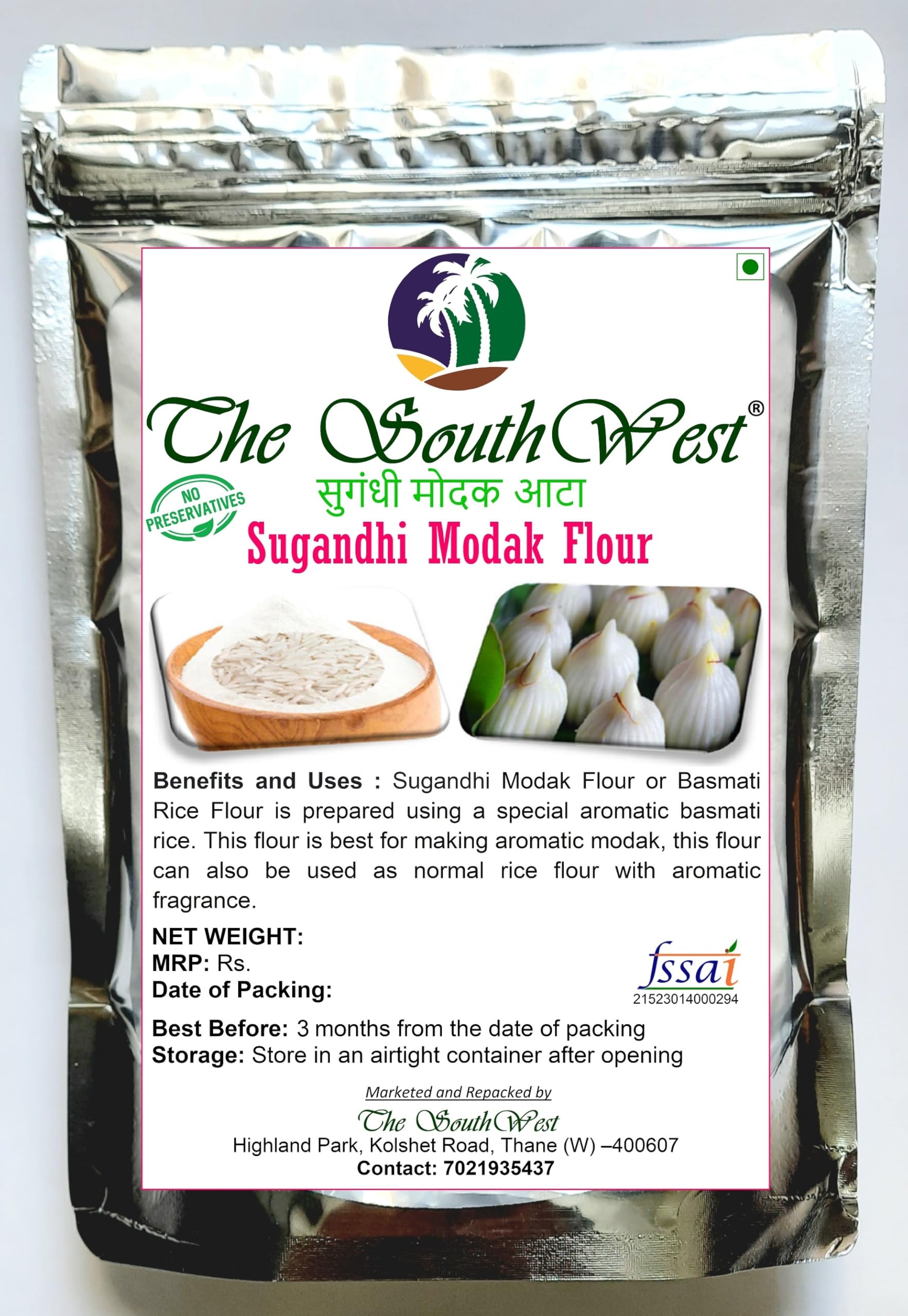 The SouthWest | Sugandhi Modak Flour | Basmati Rice Flour | Kolukattai | Kadubu | Modhagam | Kozhakkatta (B0CGM54SKK) Amazon Price History, Amazon Price Tracker