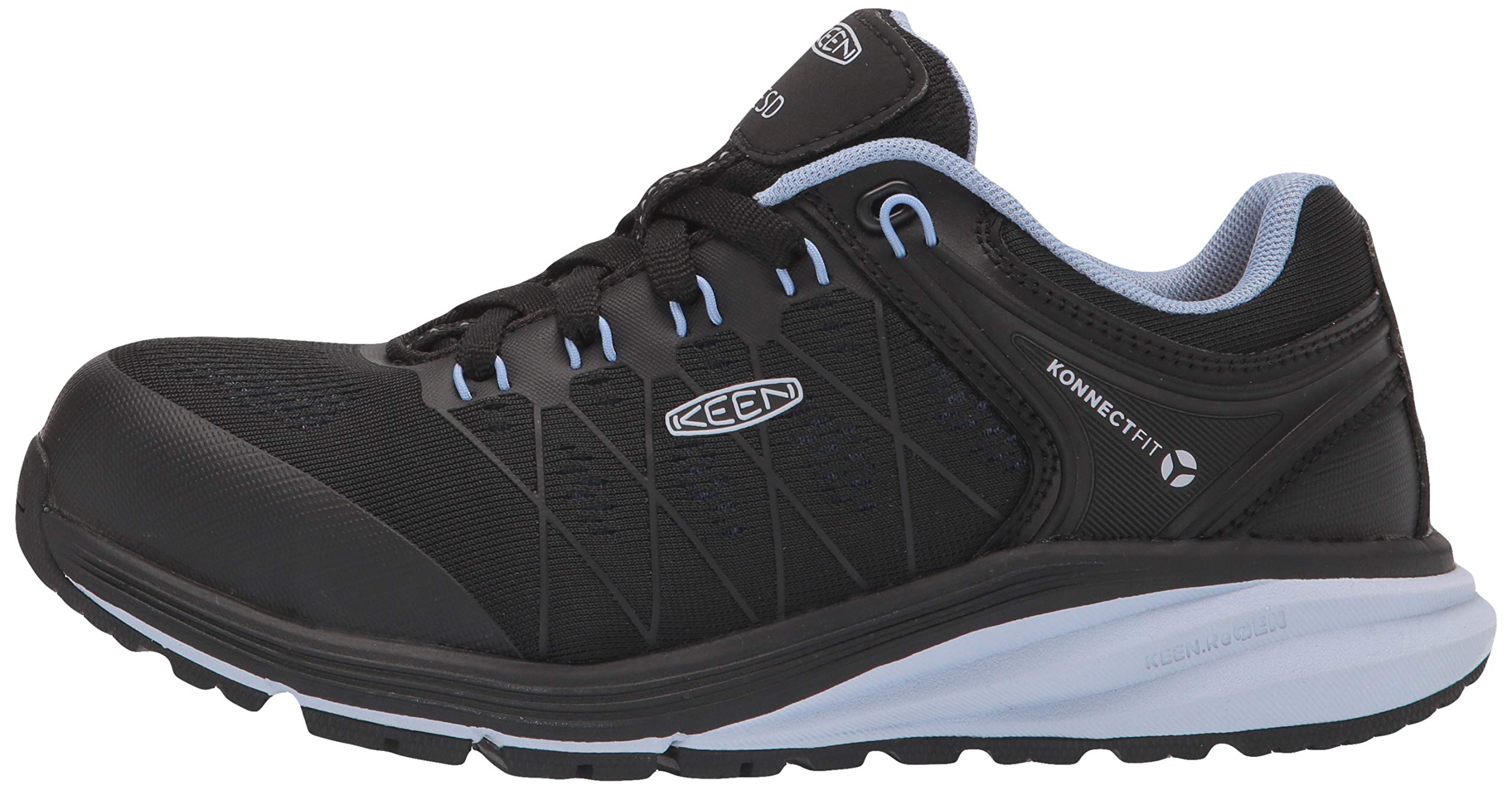 KEEN Utility Women's Vista Energy Low Height Sneakers Composite Toe ESD Work Shoes
