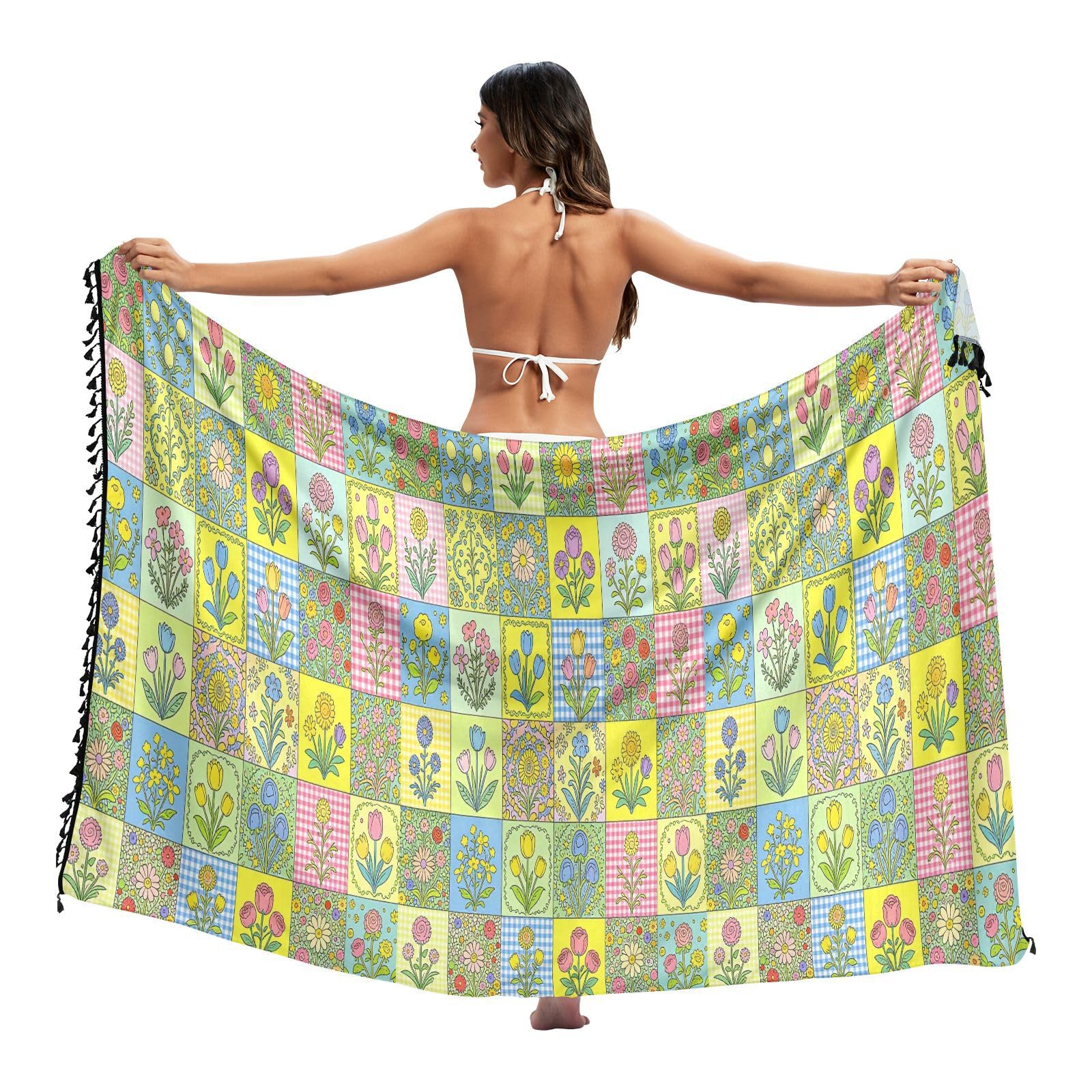Traje de baño para mujer suave y moldeador estilo patchwork coqueta 8