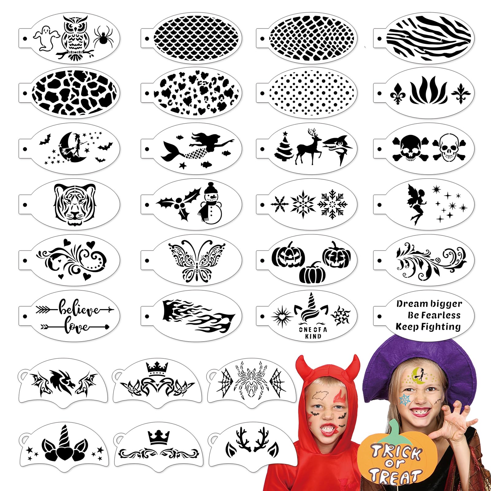 48 Stencil Per Pittura Mandala, 9x9 Cm, Riutilizzabili In PET - Per Decorazione Muro, Legno E Scrapbooking