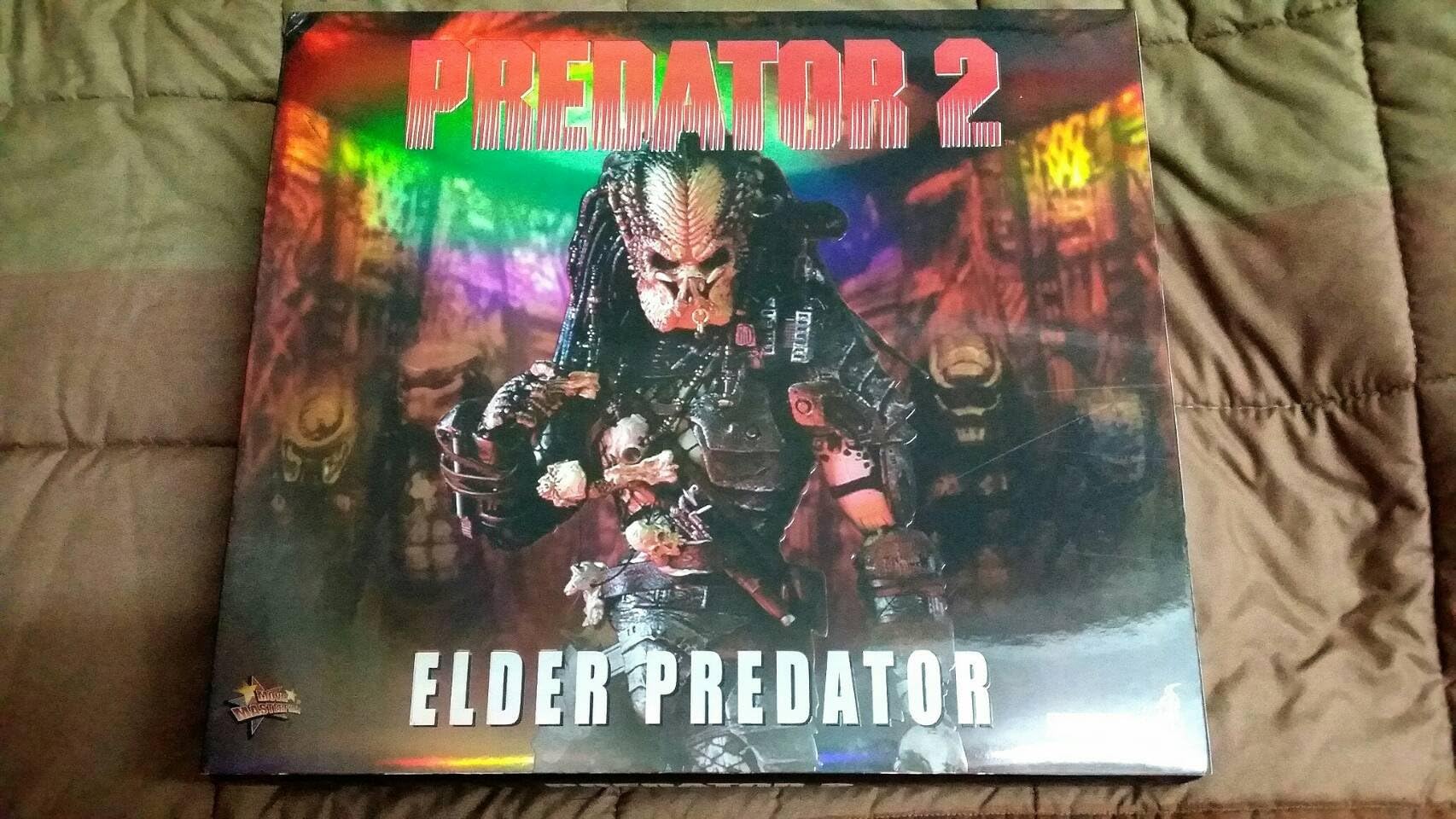 Sideshow Collectibles Hot Toys Predator 2 Deluxe 14 Inch Model Figure Elder P...