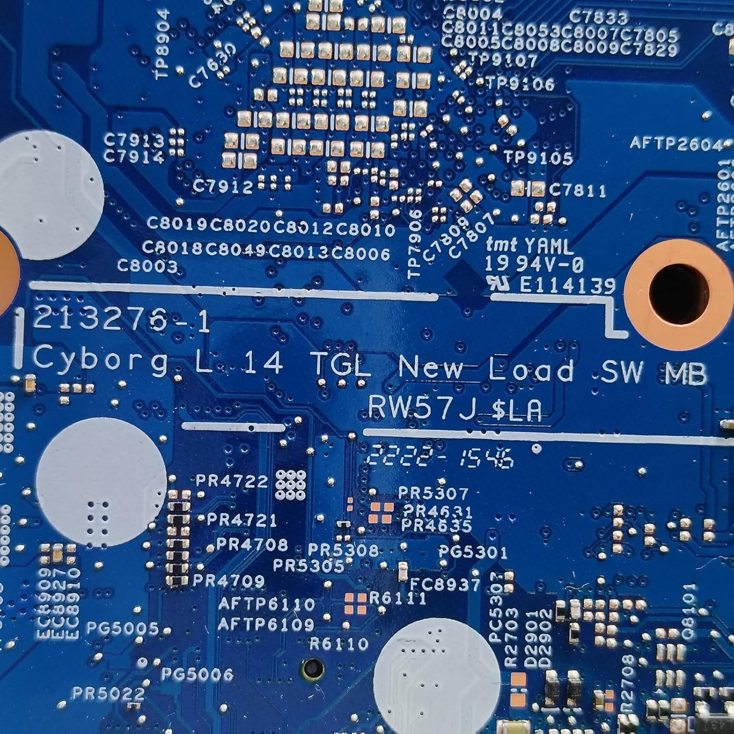 交換用 Dell Latitude 3520 マザーボード Cyborg L 14 TGL New Load SW