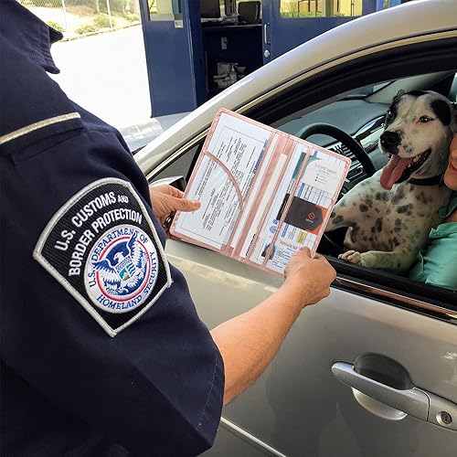 Miniatura 37 de Tarjetero de alta calidad para registro y seguro de automóvil con cierre magnético, organizador de coche para documentos, tarjetas, licencia (negro)