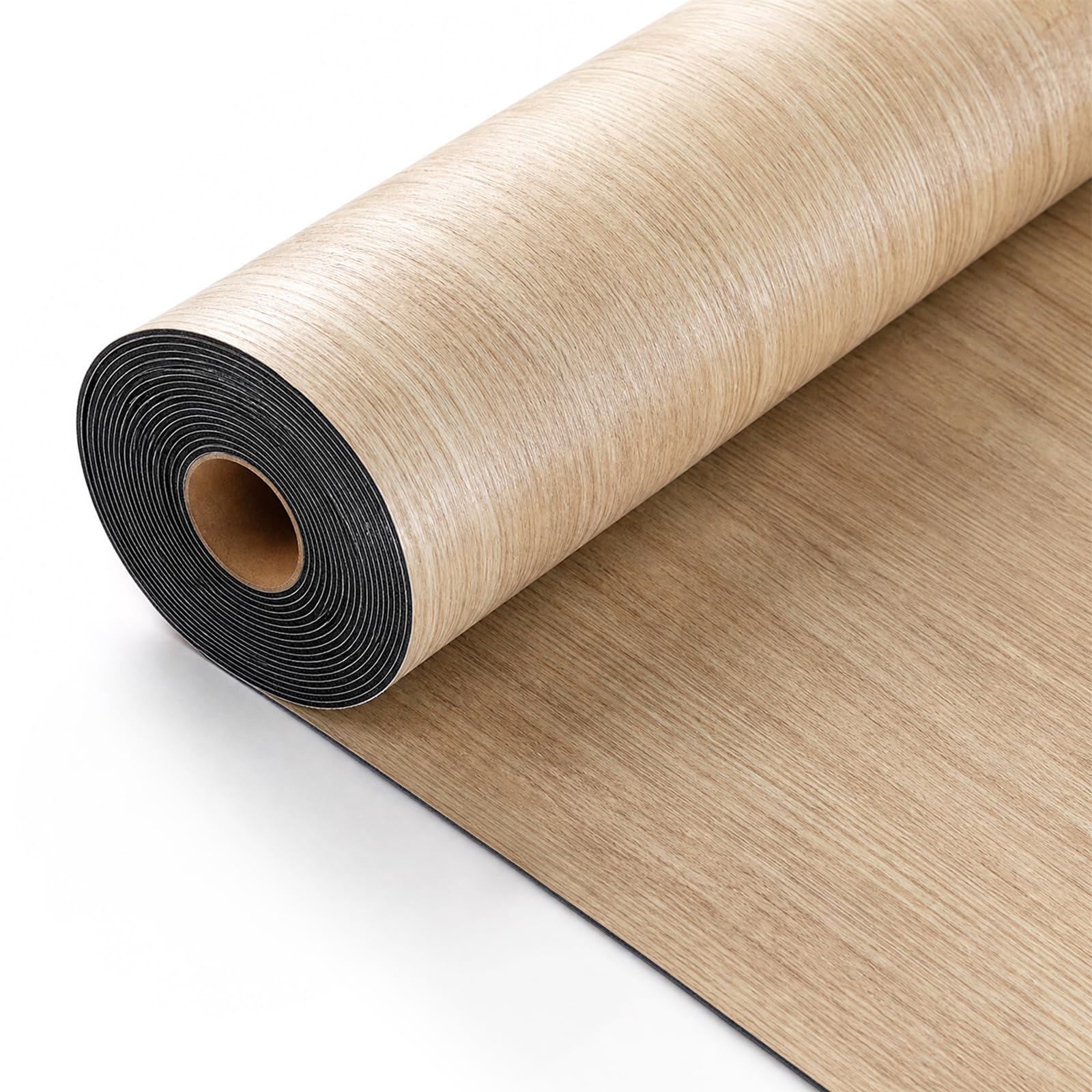 PVC Bodenbelag Selbstklebend,Vinylboden Selbstklebend,40X300cm Vinyl Holzoptik Bodenaufkleber,Wasserdicht Verschleißfest Meterware für Küche Wohnzimmer Badezimmer Bodenfolie Selbstklebend (Holzfarbe)