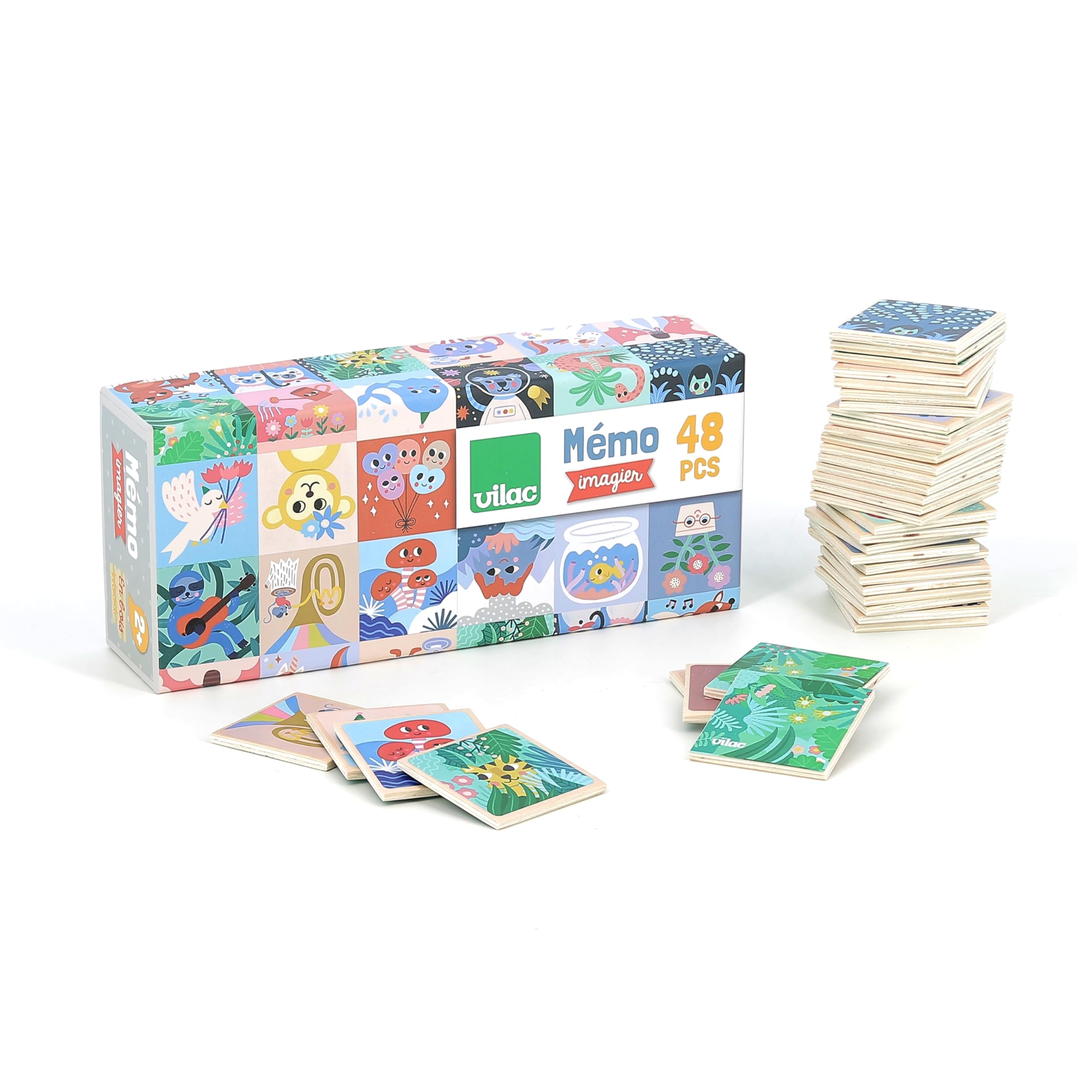 Vilac - Michelle Carlslund memo, 8515S, Multicolour