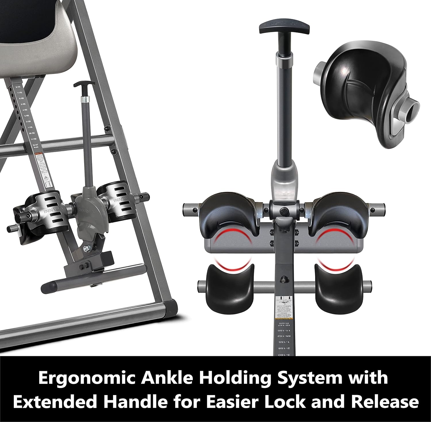 INNOVA HEALTH AND FITNESS ITX9900 Inversion Table with Air Lumbar Support : Sports & Outdoors