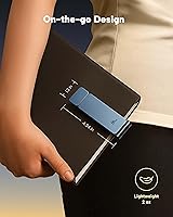 Vista 7 de 86lux OK08 Libro gris claro y azul (paquete de 2)