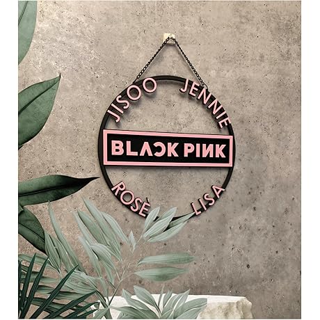 Blackpink Stuff: Premium 3D Printed Blackpink Wall Décor