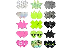 Pasties Rave Pack - Nipple Covers Stickers for Women's Lingerie Accessories