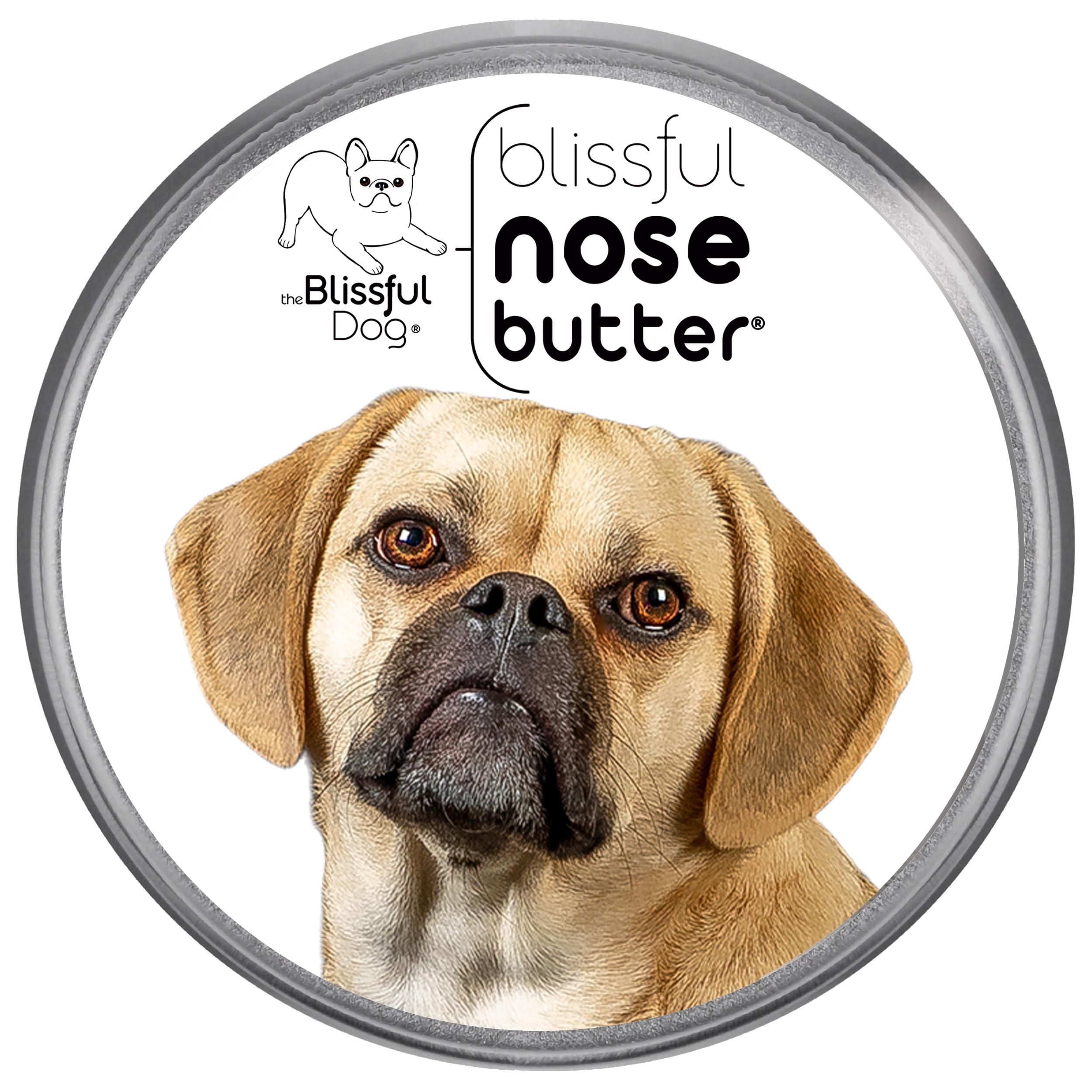 The Blissful Dog Puggle Unscented Nose Butter - Dog Nose Butter, 8 Ounce