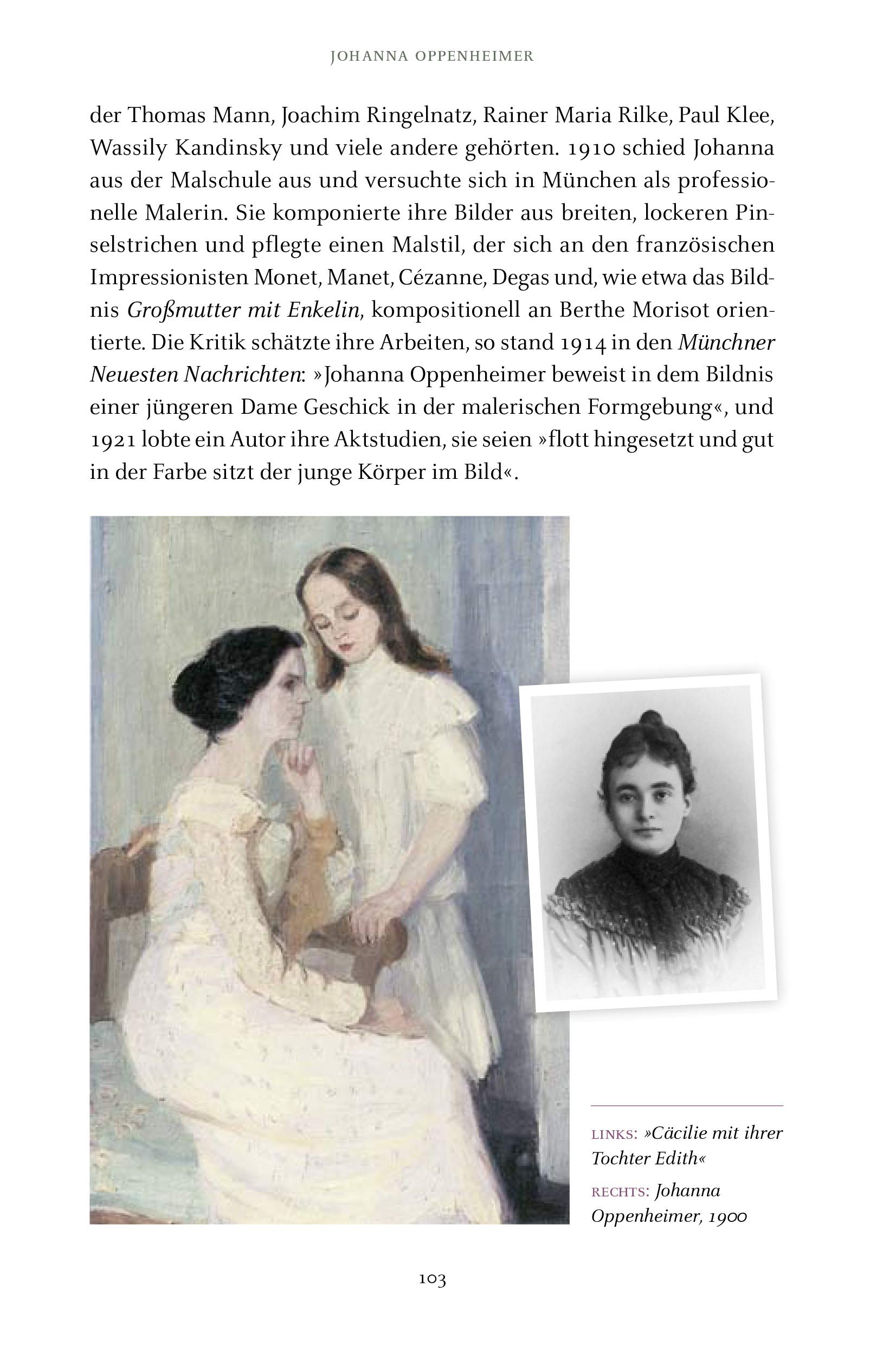 Die Malweiber: Unerschrockene Künstlerinnen um 1900 (Elisabeth Sandmann im insel taschenbuch)