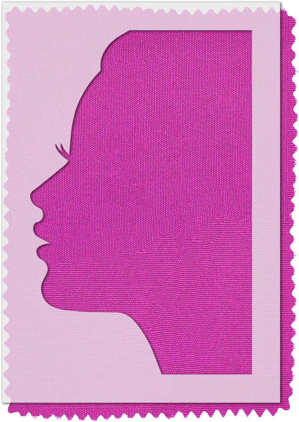 Stencil Stop Woman Face Silhouette Stencil - 15.5 x 24 inches - Reusable Stencils for Painting on Wood, Walls, Fabric & Rocks - Durable 14 Mil Mylar Plastic for DIY Crafts & Art Projects