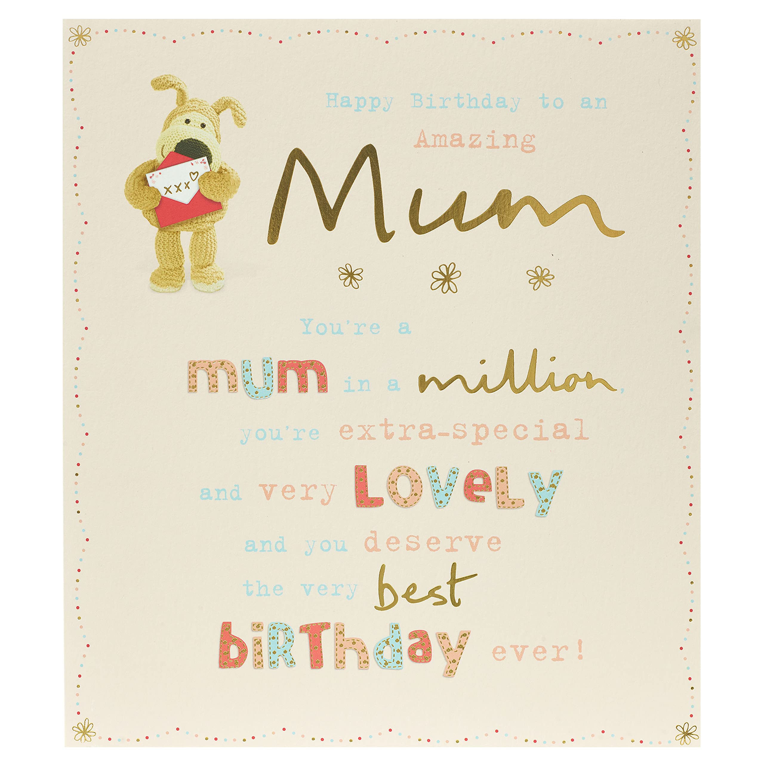 Buy Boofle Mum Birthday Card Birthday Card for Mum Mum Birthday Card