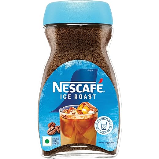NESCAFE Ice Roast Instant Coffee Powder for Cold Coffee Love
