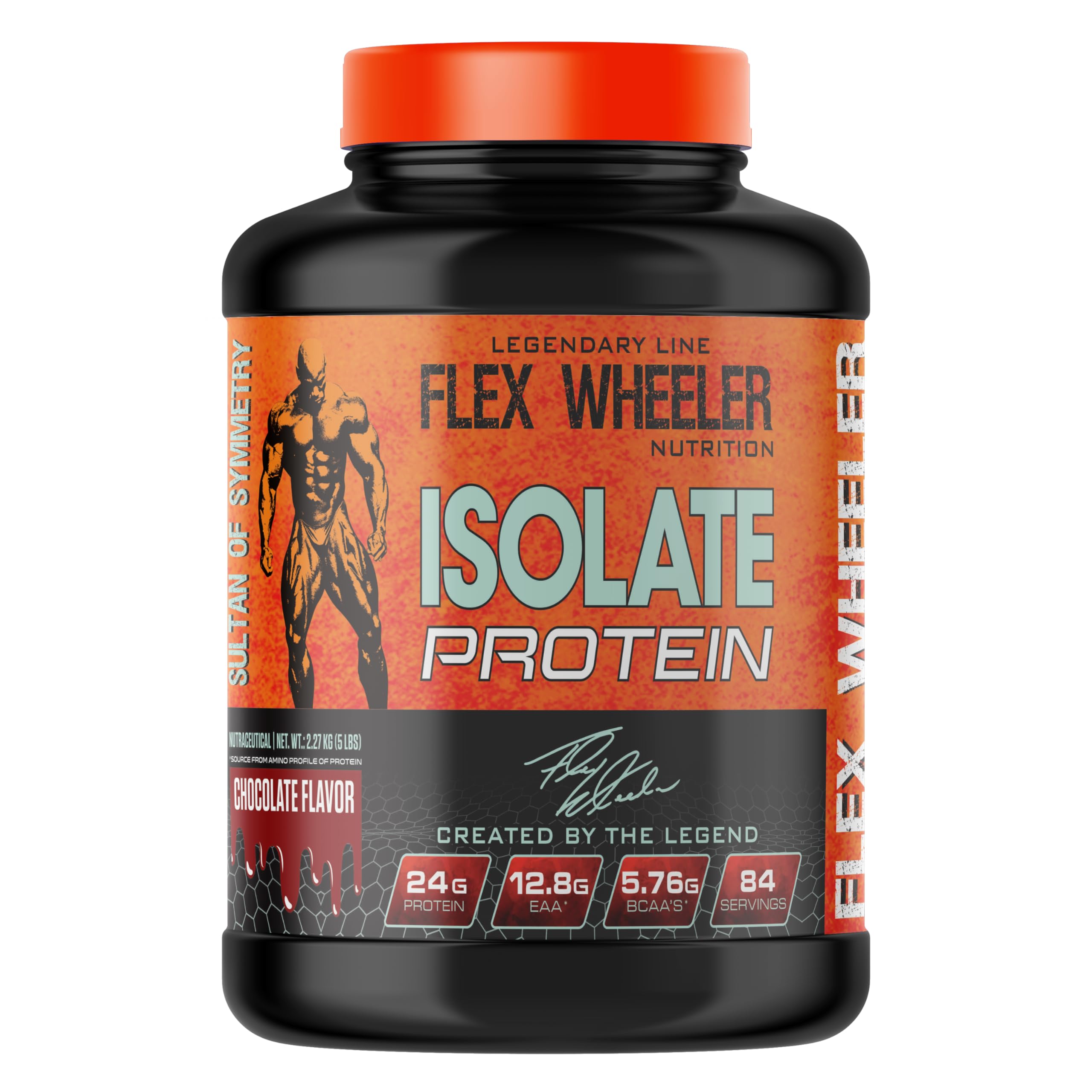 Flex Wheeler Nutrition Isolate Protein Powder - 5 lbs (2.7kg) | Premium Pure Whey Isolate | Fast Absorption & Muscle Recovery | Toffee Flavor — Amazon image 6