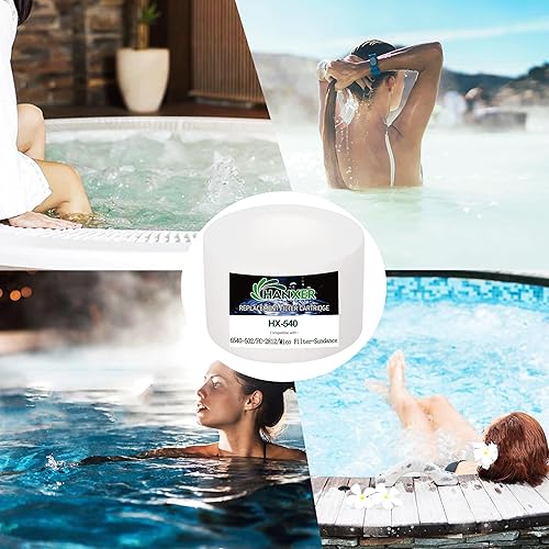 Miniatura 7 de HANXER 6540-502 - Cartucho de filtro para bañera de hidromasaje que reemplaza a Filbur FC-2812, Sundance Series 850 780 6540-502, PPS750, Darlly
