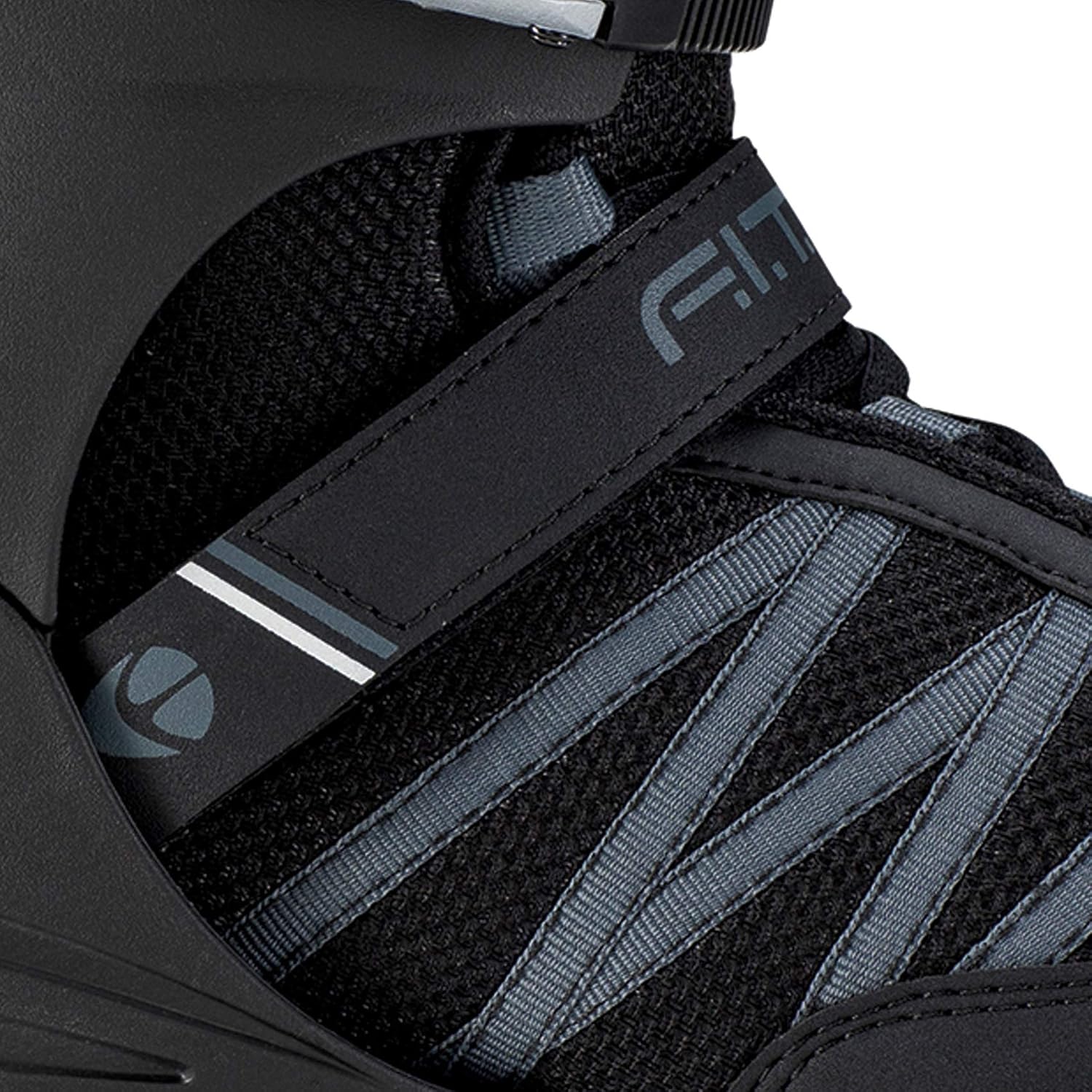 K2 Skate Men's F.I.T. Ice Skate, Black Gray