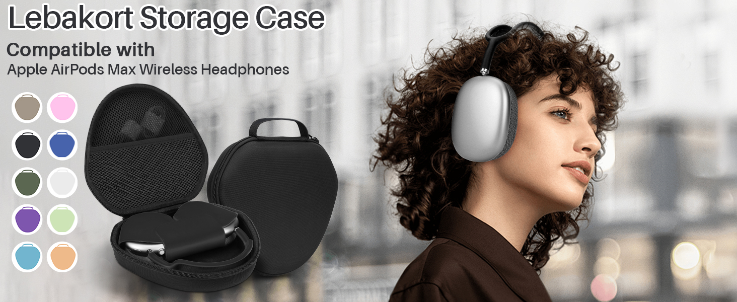Apple AirPodsMax ハードケース付 Amazon.com: Lebakort Hard Case Compatible with Apple AirPods Max 2